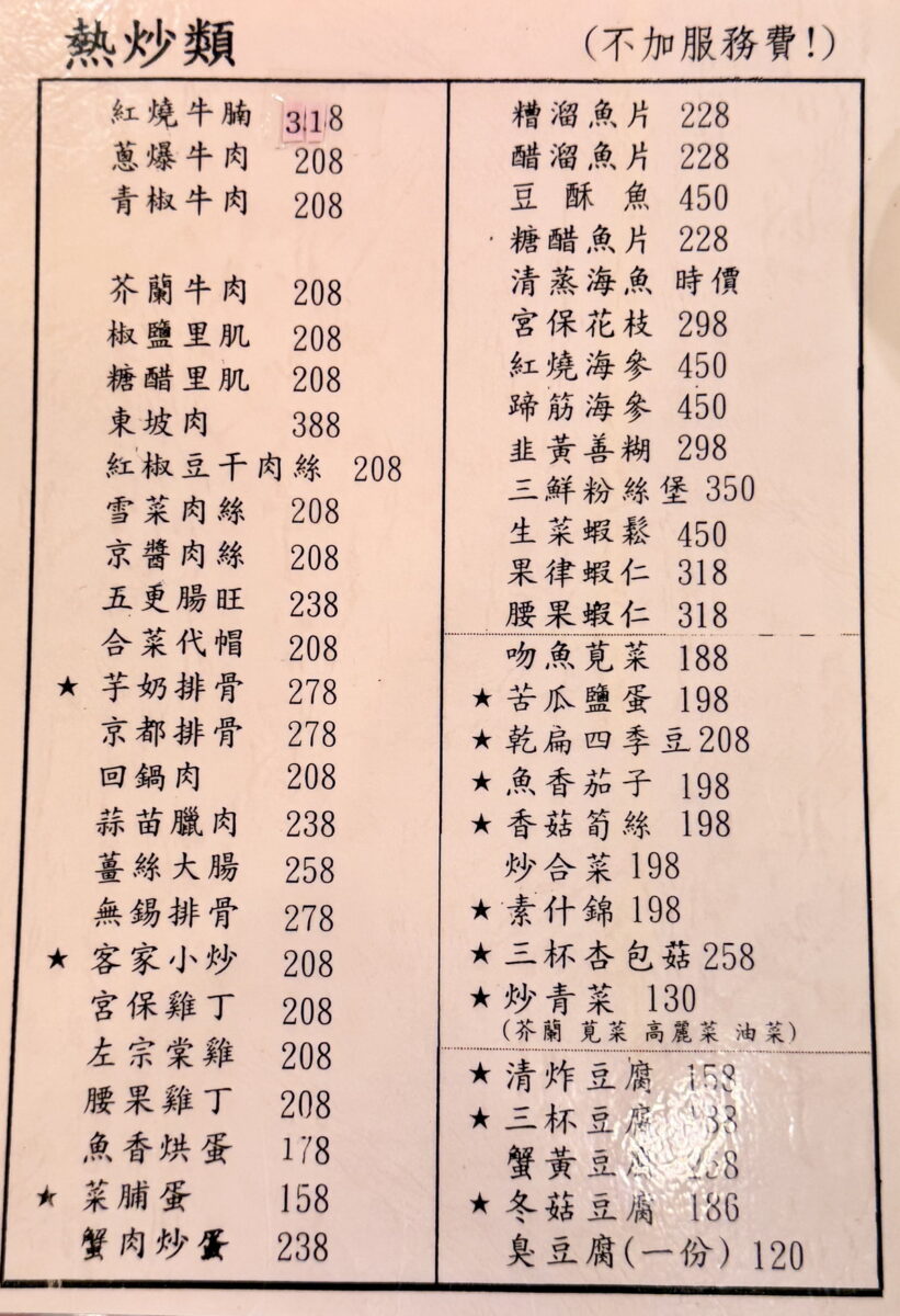 【台北中山國中站美食】聚園餐廳 2025：台北超便宜烤鴨，經濟實惠中菜老店還不收服務費，長輩最愛 7060