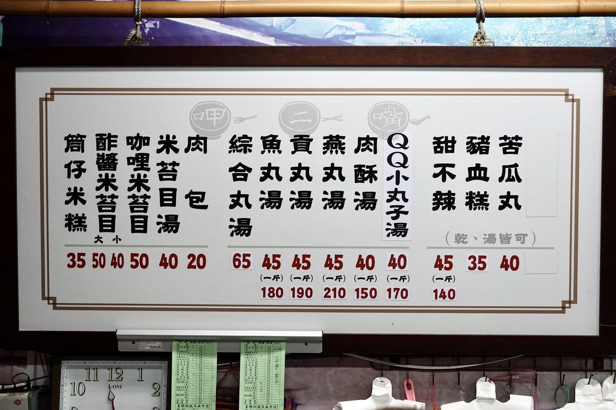 【台北大橋頭站美食】呷二嘴：1954年創業，大稻埕古早味，夏天賣冰品、冬天賣熱食，好吃米苔目、筒仔米糕及丸子湯 4961