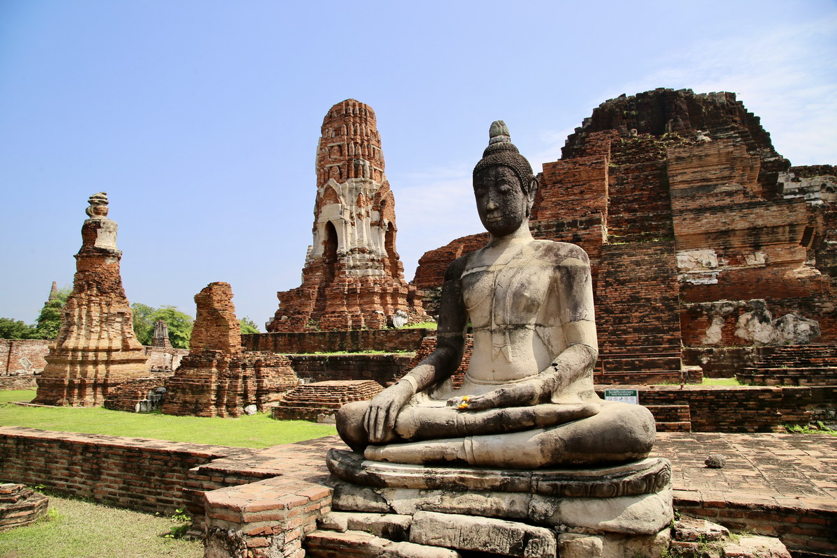 【泰國旅遊】大城府一日遊簡介：阿育陀耶王朝 Ayutthaya（大城王朝）首都遺跡，聯合國世界遺產，曼谷北方100公里的歷史小鎮（金剛旅行社包車一日遊） 7177