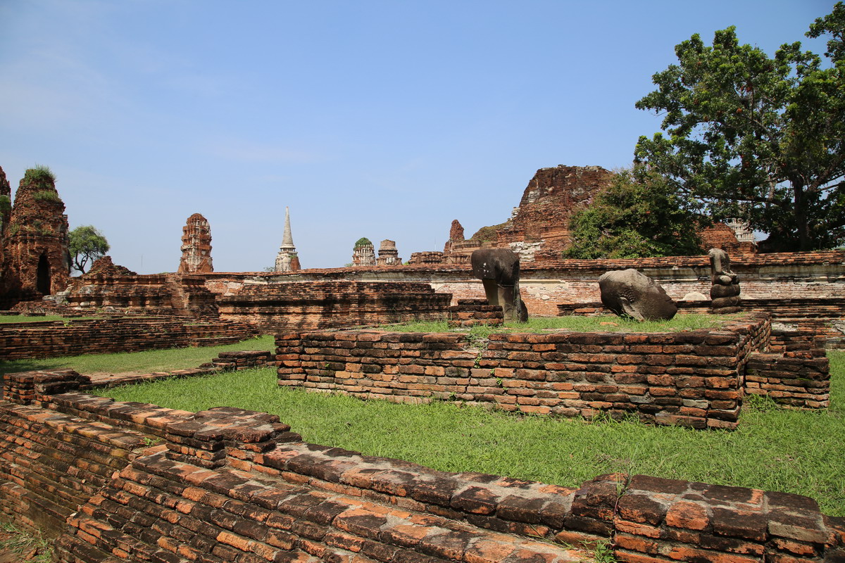 【泰國大城府旅遊】瑪哈泰寺 Wat Mahathat：樹中佛頭，Ayuttaya 阿瑜陀耶大城第一遺跡，觀光客必遊 7176
