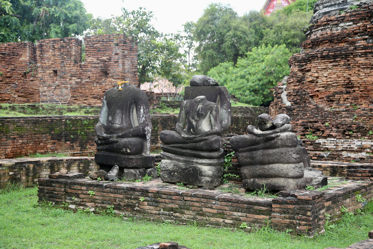 【泰國大城府旅遊】帕席桑碧寺 Wat Phra Si Sanphet：阿瑜陀耶大城著名遺跡，三座高大佛塔是標誌 7179