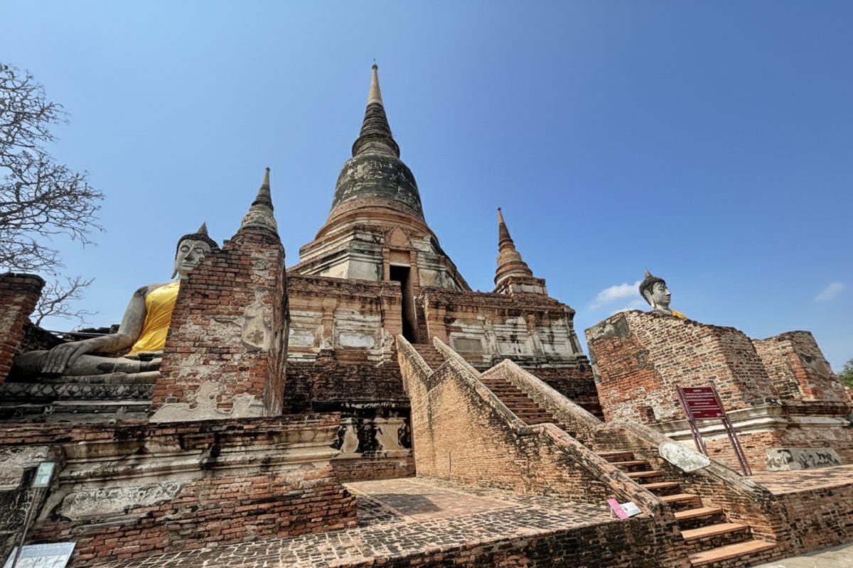 【泰國大城府旅遊】崖差蒙空寺 (大勝利吉祥寺) Wat Yai Chaimongkhon:泰國大城府著名廟宇,有巨大佛塔與臥佛,聯合國世界遺產 【泰國大城府旅遊】崖差蒙空寺 (大勝利吉祥寺) Wat Yai Chaimongkhon:泰國大城府著名廟宇,有巨大佛塔與臥佛,聯合國世界遺產