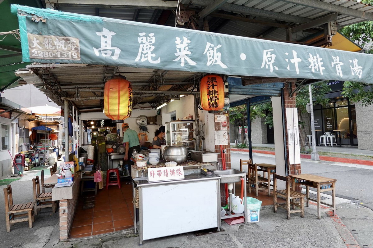 【台北大橋頭站美食】灶頂高麗菜飯‧原汁排骨湯：延三夜市米其林必比登推介，樸實清爽古早味小店，評價兩極化 5505 @貓大爺