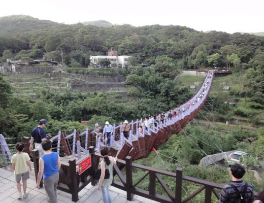 【台北市旅遊】內湖白石湖吊橋：內湖旅遊熱門景點 583 @貓大爺