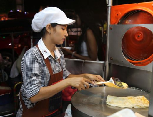【泰國清邁府旅遊】清邁觀光夜市 Chiang Mai Night Bazaar 與美味香蕉煎餅 Roti 2773 @貓大爺