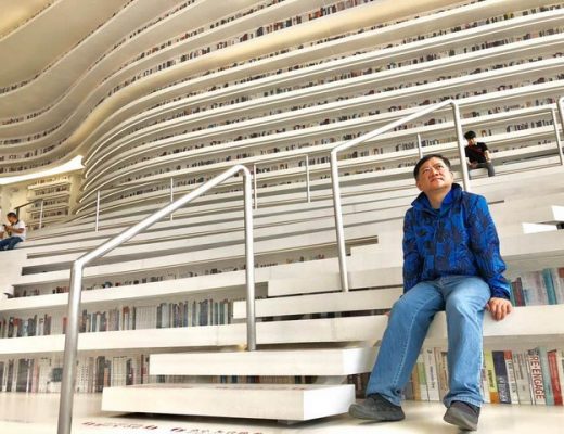 【中國天津旅遊】天津濱海圖書館：IG爆紅、網美必去，中國最美圖書館 3437 @貓大爺