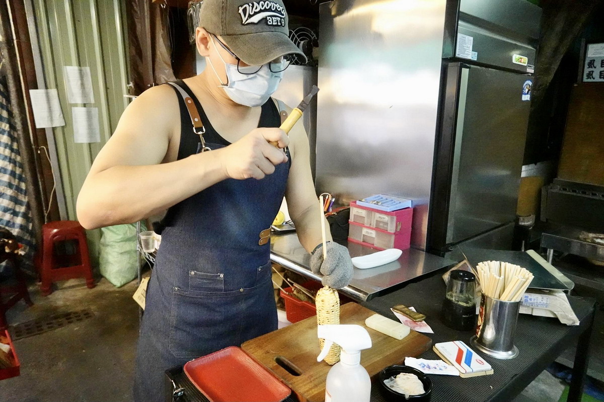 【台北南機場夜市美食】玉米家烤玉米：來自台中傳統烤玉米，5種口味、5種辣度任選 6004