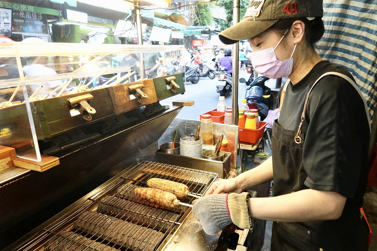 南機場夜市玉米家烤玉米