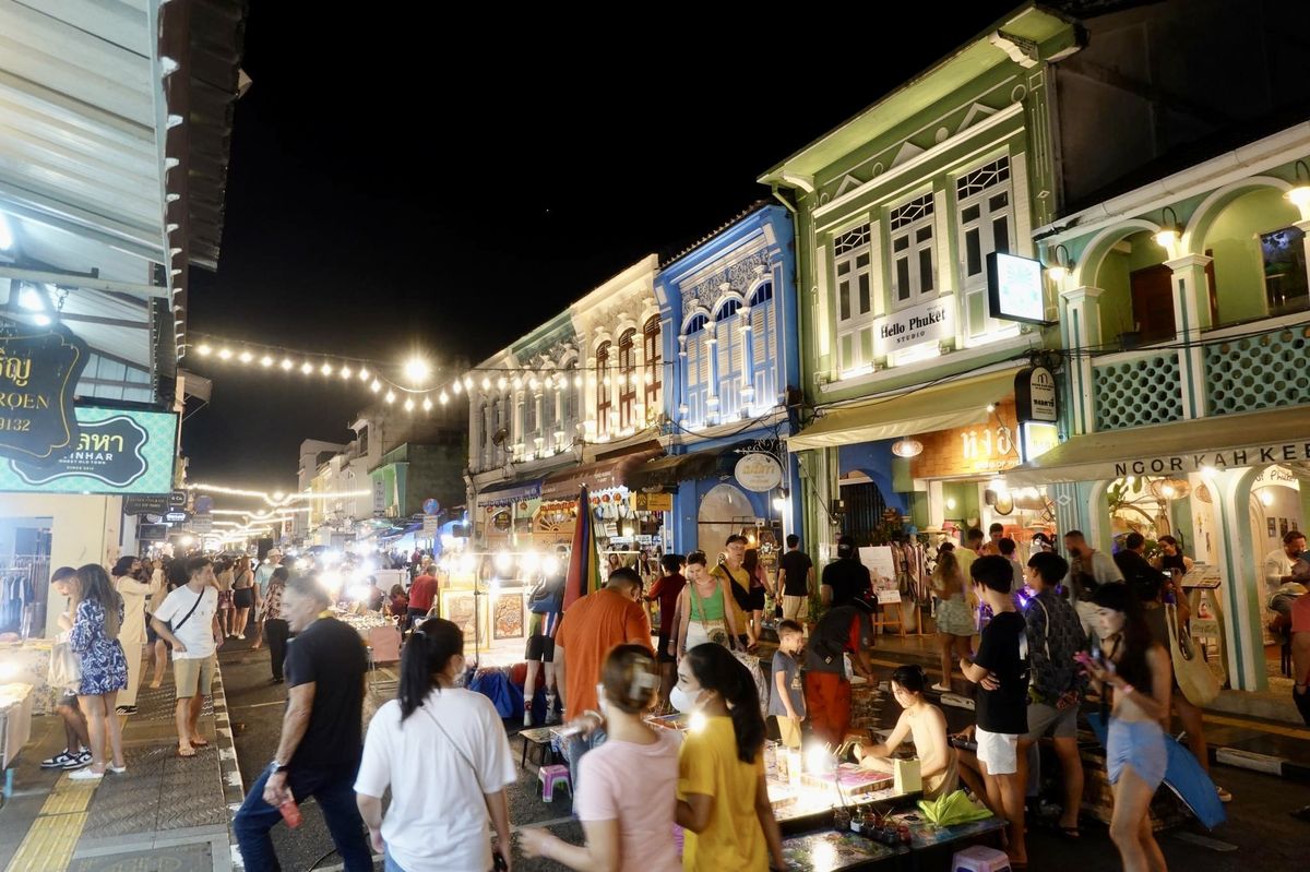 普吉島大坡周日夜市 Phuket old town sunday walking market