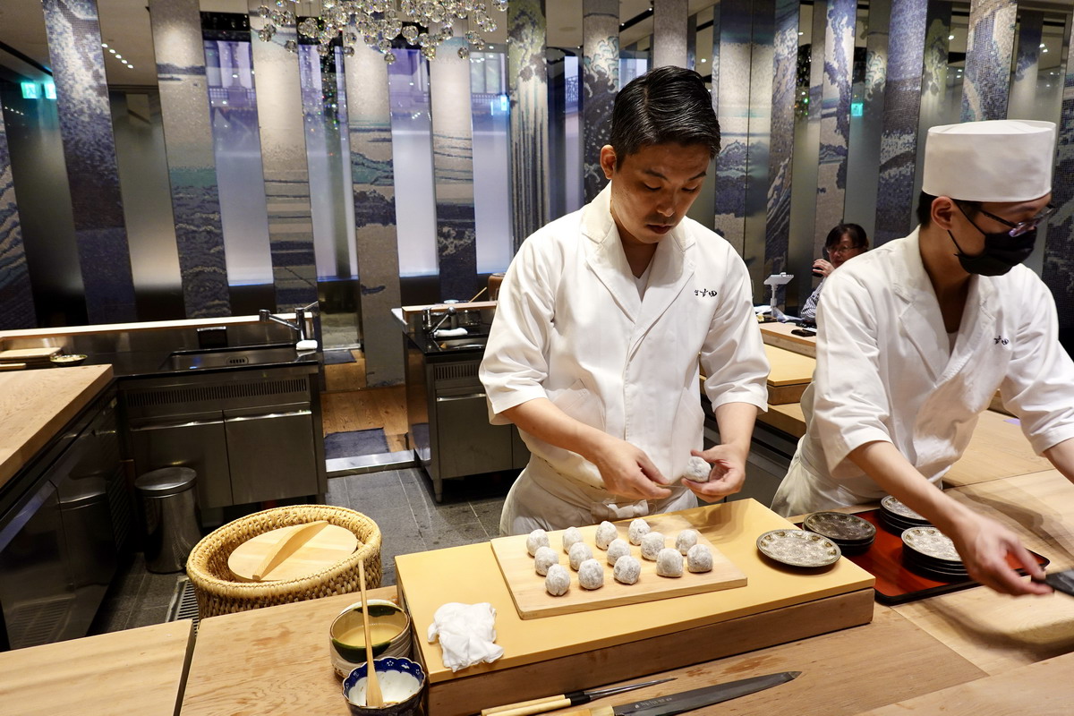 【台北小巨蛋站美食】鮨增田（增田壽司 Sushi Masuda）2024：日本東京米其林2星台灣分店，堅持職人精神的江戶前壽司，台北文華東方酒店內預約困難店 6115