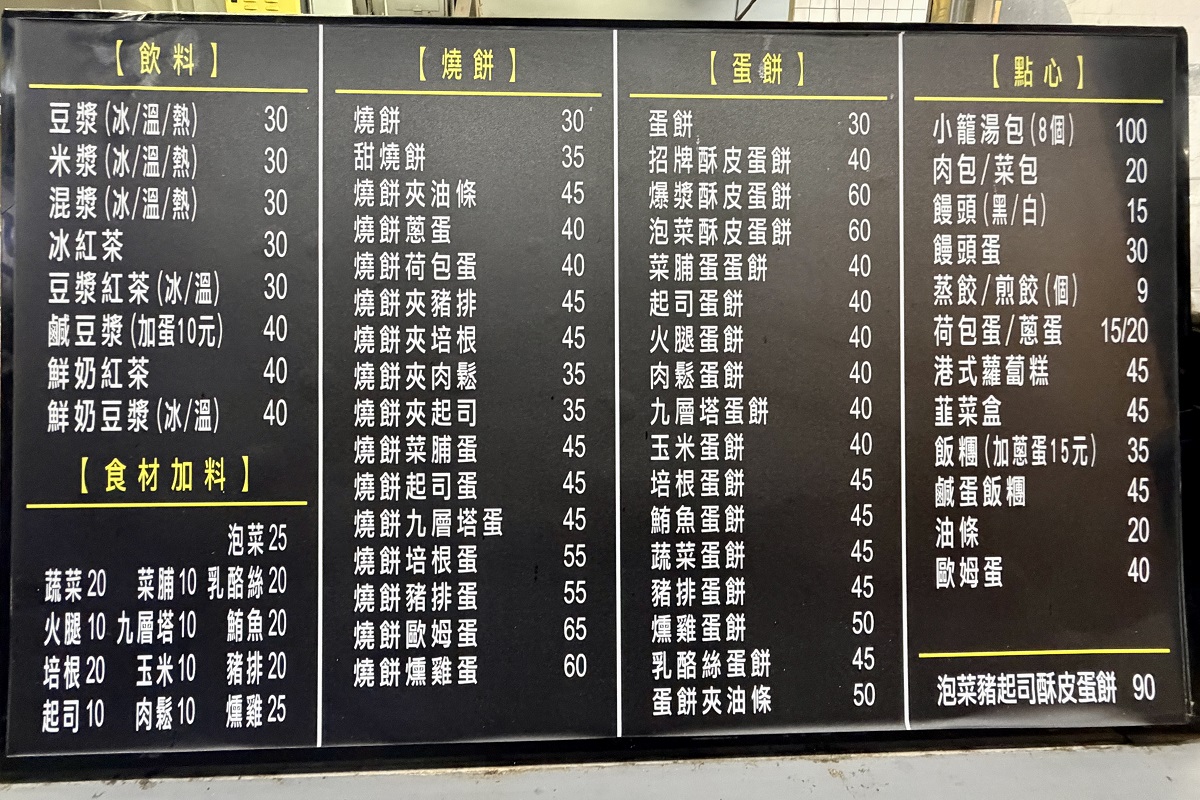 【台北南京復興站美食】興安四海豆漿 2026:是早餐店也是宵夜店,通宵達旦都吃得到燒餅油條配豆漿,晚上營業到隔天中午,蛋餅燒餅口味多 7187 【台北南京復興站美食】興安四海豆漿 2026:是早餐店也是宵夜店,通宵達旦都吃得到燒餅油條配豆漿,晚上營業到隔天中午,蛋餅燒餅口味多 7187