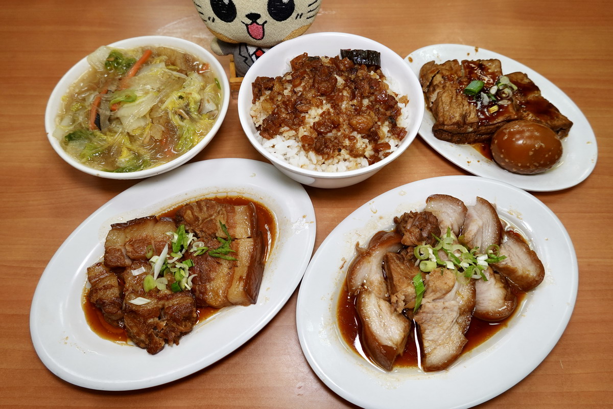 【台北中山國小站美食】黃記魯肉飯 2024：晴光商圈30年老牌滷肉飯便當名店，橫跨米其林必比登和亞洲50亞洲之粹雙榜 6497 @貓大爺