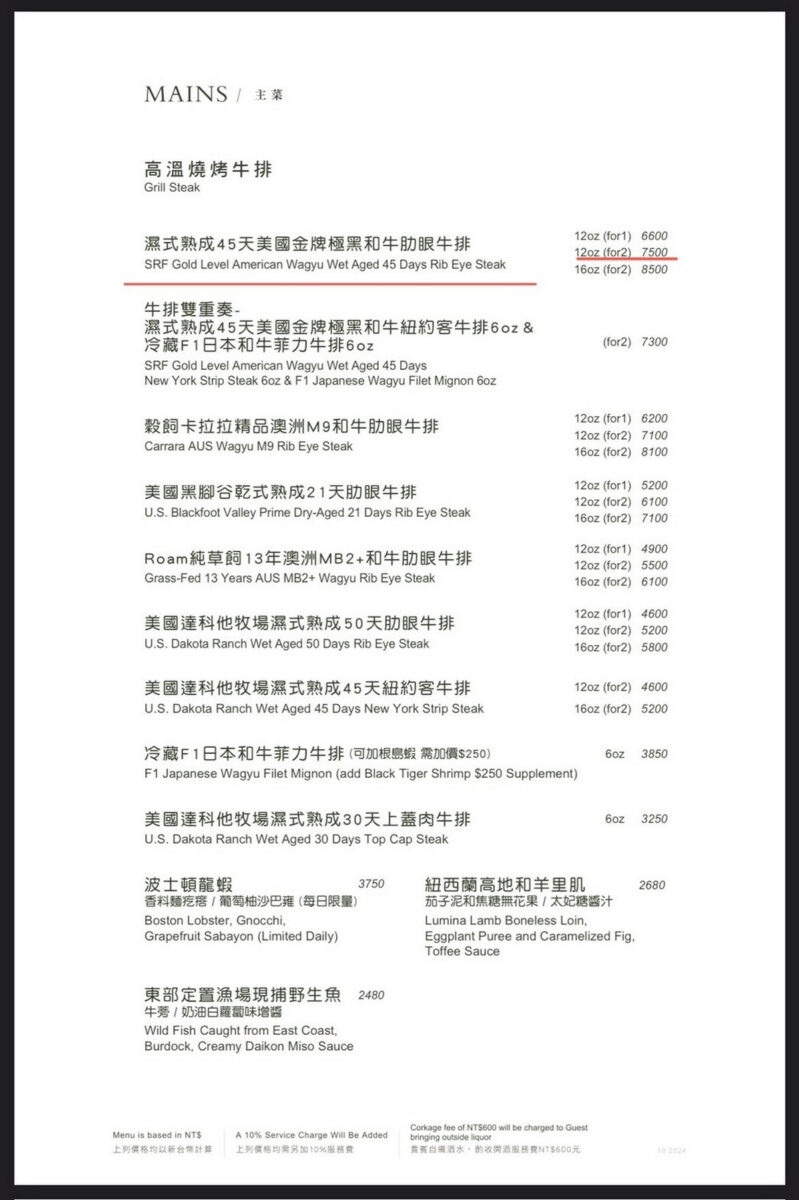 【台北中山國小站美食】歐華酒店地中海牛排館 2025:此排只應天上有!濕式熟成牛排外酥內嫩、肉汁香甜,酥炸軟殼蟹也是一絕 6890 【台北中山國小站美食】歐華酒店地中海牛排館 2025:此排只應天上有!濕式熟成牛排外酥內嫩、肉汁香甜,酥炸軟殼蟹也是一絕 6890