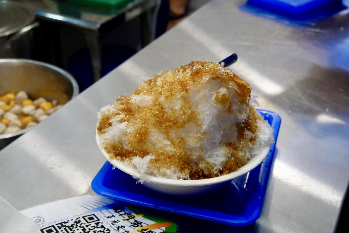 【台北中正紀念堂站美食】傳統豆花九份芋圓：南門市場二樓美食街熱門甜點店，豆花和刨冰都便宜好吃 6631