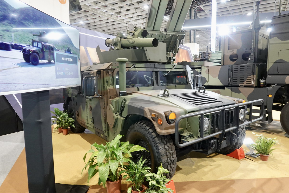 【軍事展覽】台北國際航太暨國防工業展 TADTE 2025：M1A2T戰車、HIMARS海馬斯火箭車、強弓戰術導彈、無人機、無人艇，近年最精彩的國防展 7083