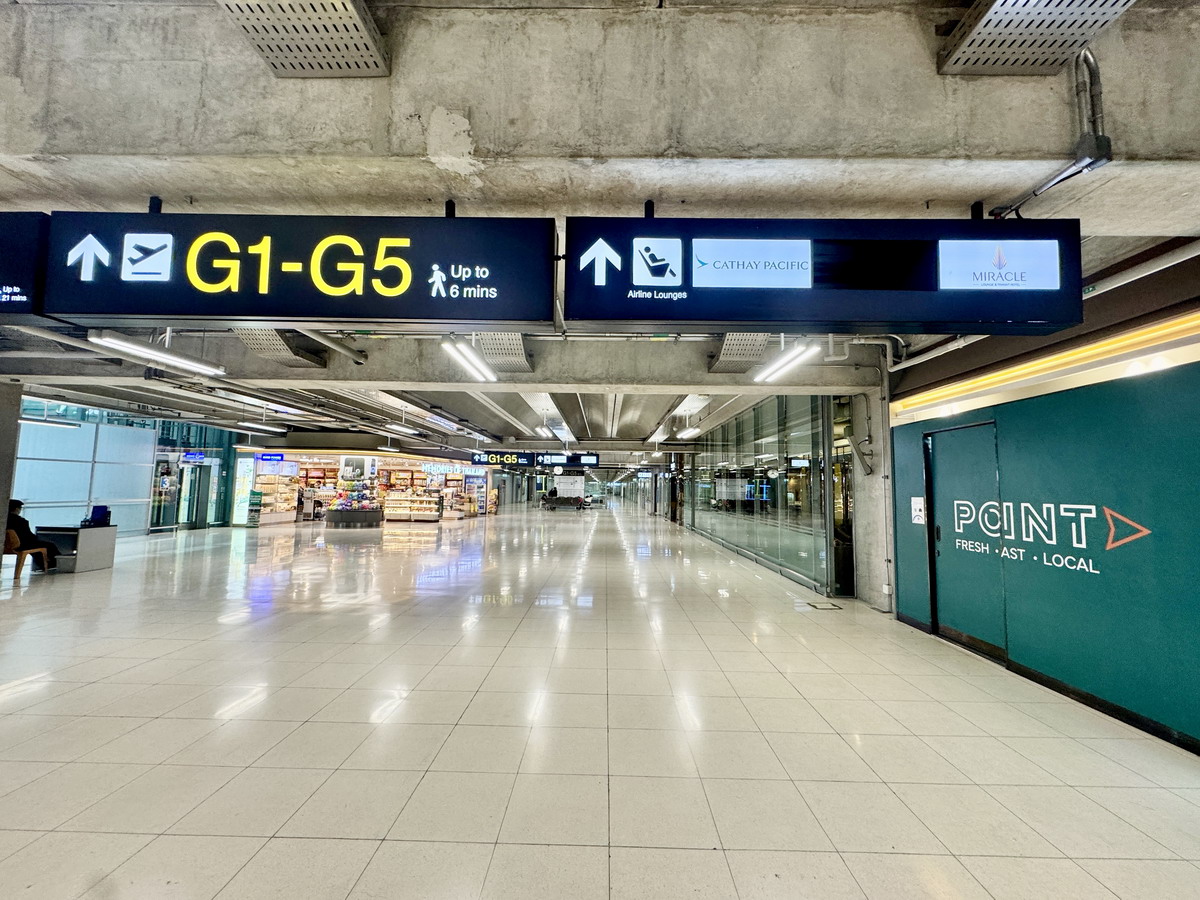 【泰國曼谷旅遊】搬家了喔！傳說中JCB信用卡免費享受素萬那普機場（BKK）Miracle貴賓室，2025最新資訊在這裡，空間變小囉 7134