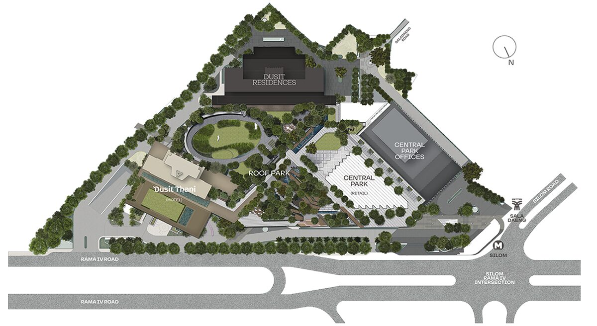 【泰國曼谷旅遊】都喜中央公園 Dusit Central Park 2025：在屋頂上建森林真是太狂了！曼谷最新開幕百貨商城，位在捷運和空鐵交界，交通超便利，曼谷逛街新樂園 7138