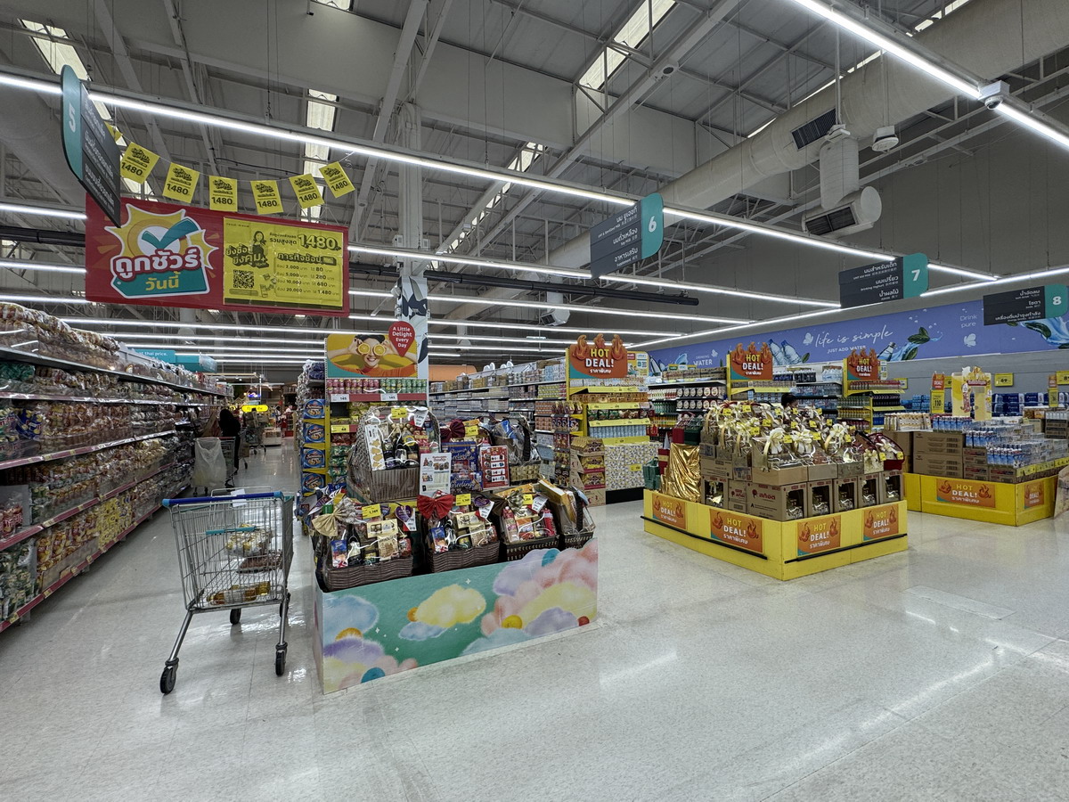 【泰國曼谷旅遊】泰國易初蓮花超市 Lotus’s Supermarket 2025：到泰國不要只知道「Big C」啊！另一家「蓮花超市」也很好逛喔！7146
