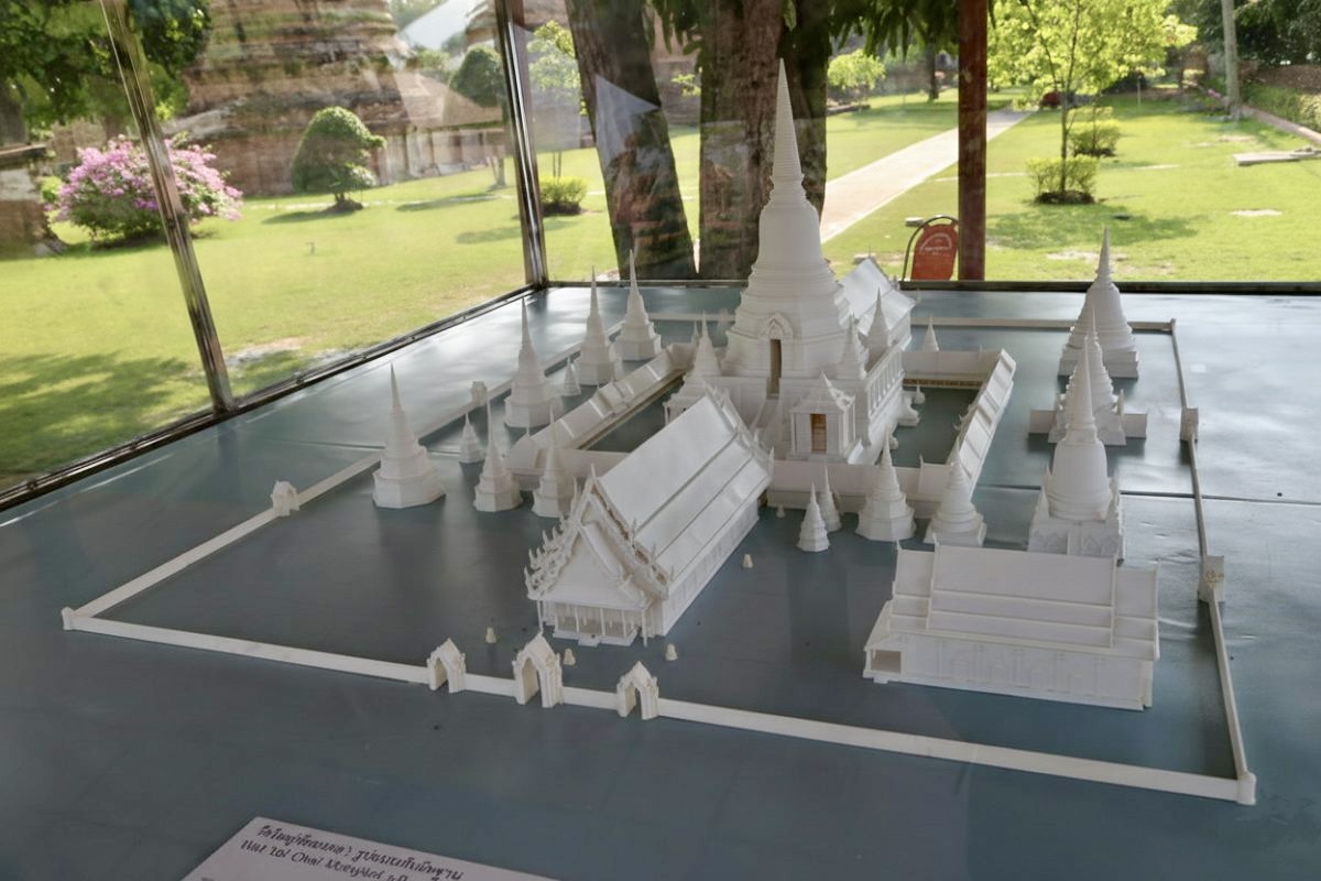 【泰國大城府旅遊】崖差蒙空寺（大勝利吉祥寺）Wat Yai Chai Mongkhon：Ayuthaya 阿瑜陀耶大城遺跡，有雄偉的大佛塔與臥佛 7202