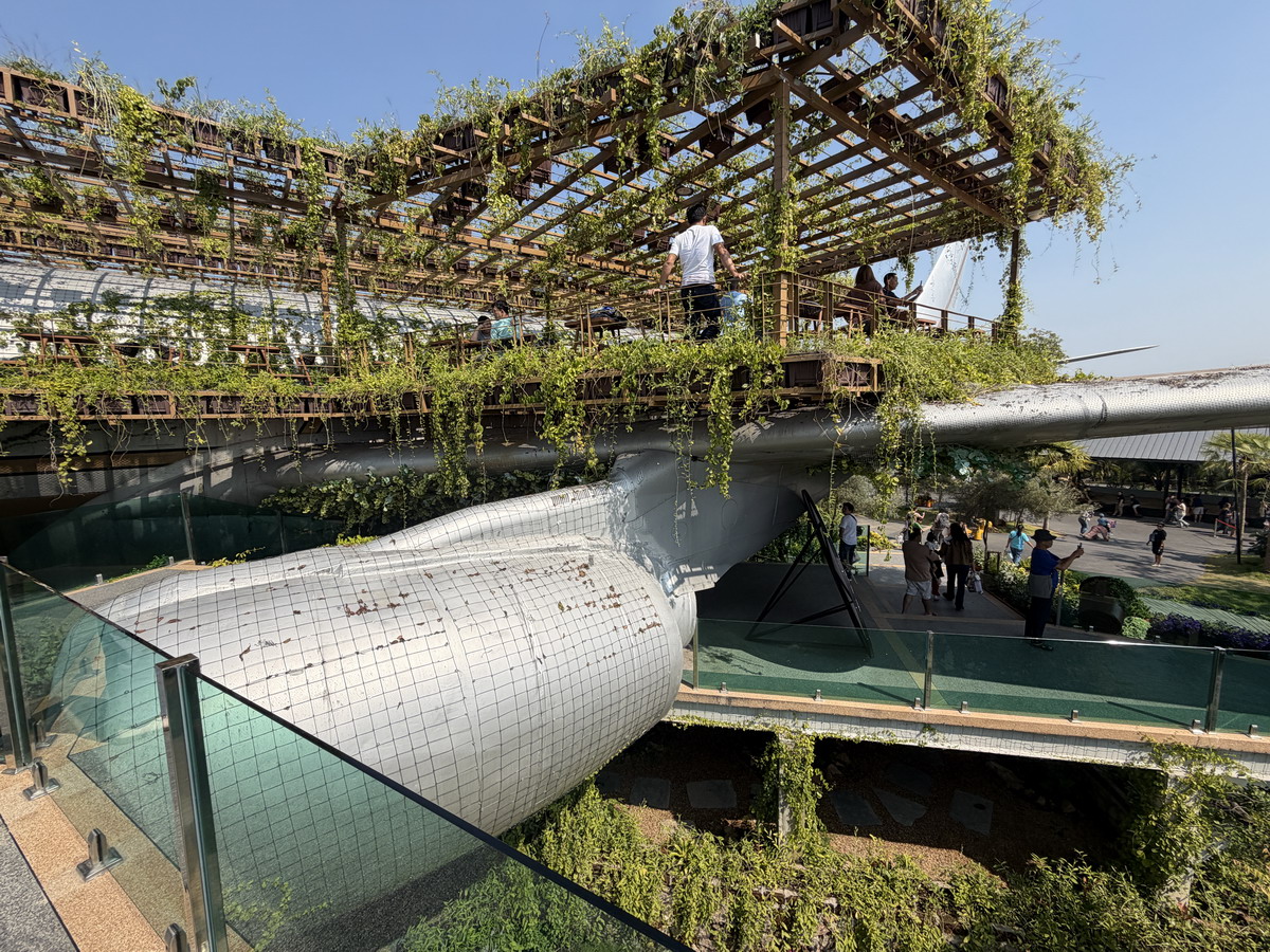 【泰國拉差布里府旅遊】Damnoen Sky 飛機咖啡廳 2026：太狂了！將退役客機改成咖啡廳，還可以搭乘小火車、划獨木舟，根本親子樂園，泰國近郊最新熱門打卡景點 7224