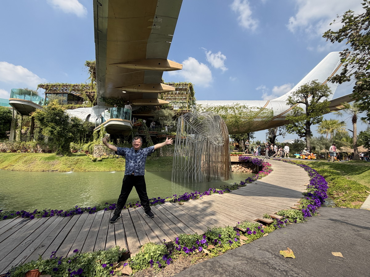 【泰國拉差布里府旅遊】Damnoen Sky 飛機咖啡廳 2026：太狂了！將退役客機改成咖啡廳，還可以搭乘小火車、划獨木舟，根本親子樂園，泰國近郊最新熱門打卡景點 7224