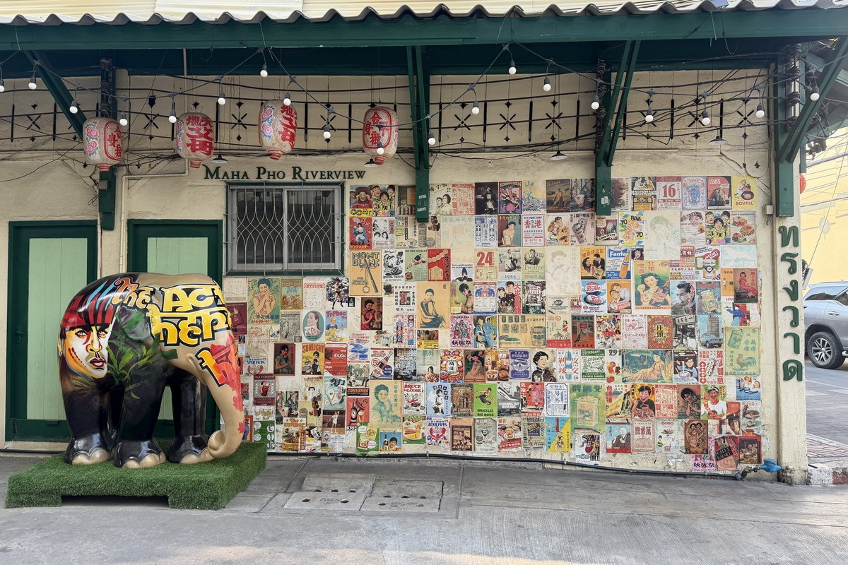 【泰國曼谷旅遊】嵩越路福味泰式茶館 Song Wat Road FV 2026：Chill！隱身在曼谷最新爆紅散步街，復古懷舊氣氛滿點，餐點超美又好吃，坐下來不想離開 7306