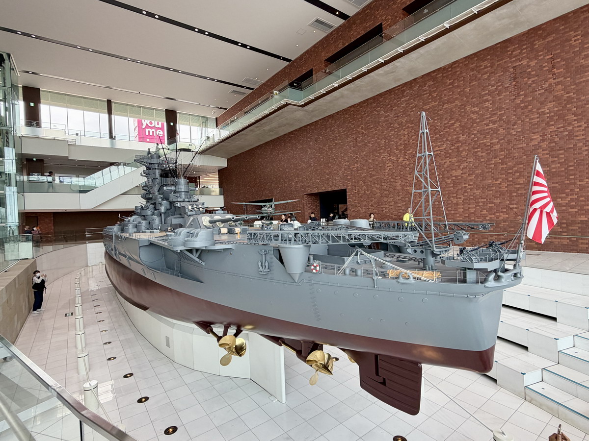 【日本廣島旅遊】大和號博物館(吳市海事歷史科學館)Yamato museum 2026:1/10 超巨大模型大和號,軍事迷必看博物館,史上最大戰艦大和號的故事與吳港的歷史 7402 【日本廣島旅遊】大和號博物館(吳市海事歷史科學館)Yamato museum 2026:1/10 超巨大模型大和號,軍事迷必看博物館,史上最大戰艦大和號的故事與吳港的歷史 7402