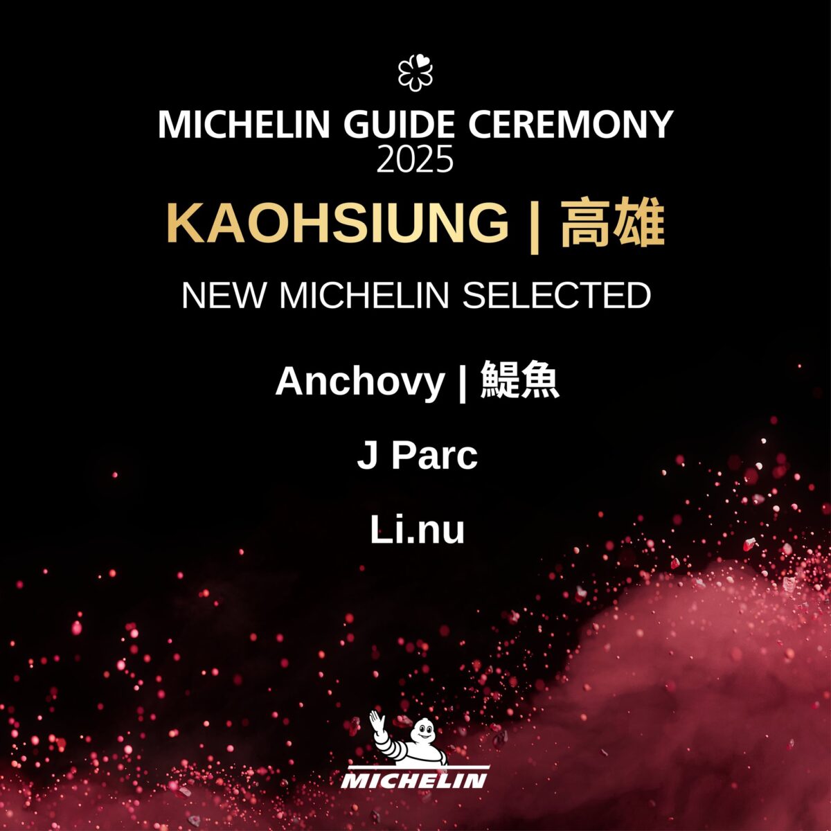 【懶人包】台灣米其林指南特輯 Michelin Guide 2025（台北、新北、新竹、台中、台南、高雄）得獎名單及評論 7160