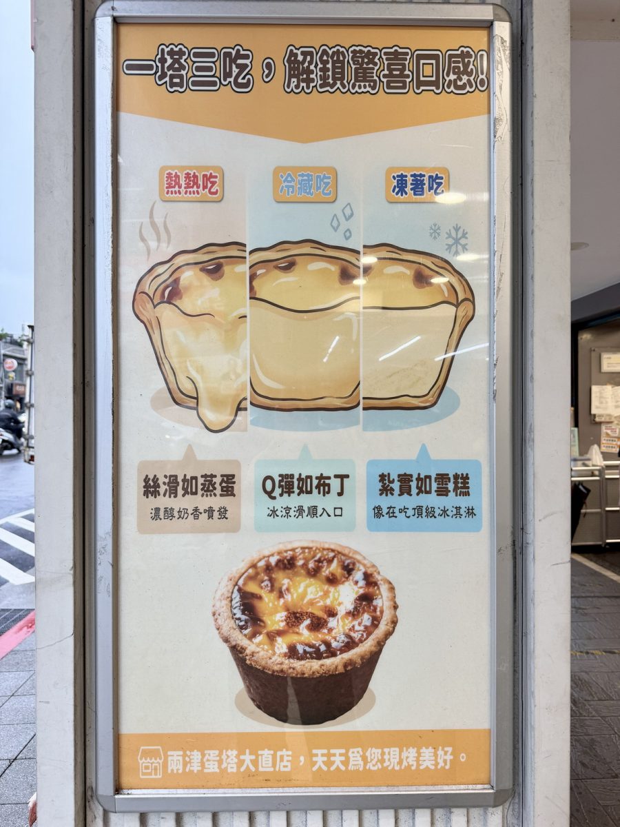 【台北大直站美食】兩津蛋塔大直店 2026:會呼吸的芙蓉蛋塔,剛出爐、冷藏、冷凍三吃口感都不同,不添加防腐劑與香精,美味下午茶點心,還有菠蘿麵包和可頌 7482 【台北大直站美食】兩津蛋塔大直店 2026:會呼吸的芙蓉蛋塔,剛出爐、冷藏、冷凍三吃口感都不同,不添加防腐劑與香精,美味下午茶點心,還有菠蘿麵包和可頌 7482
