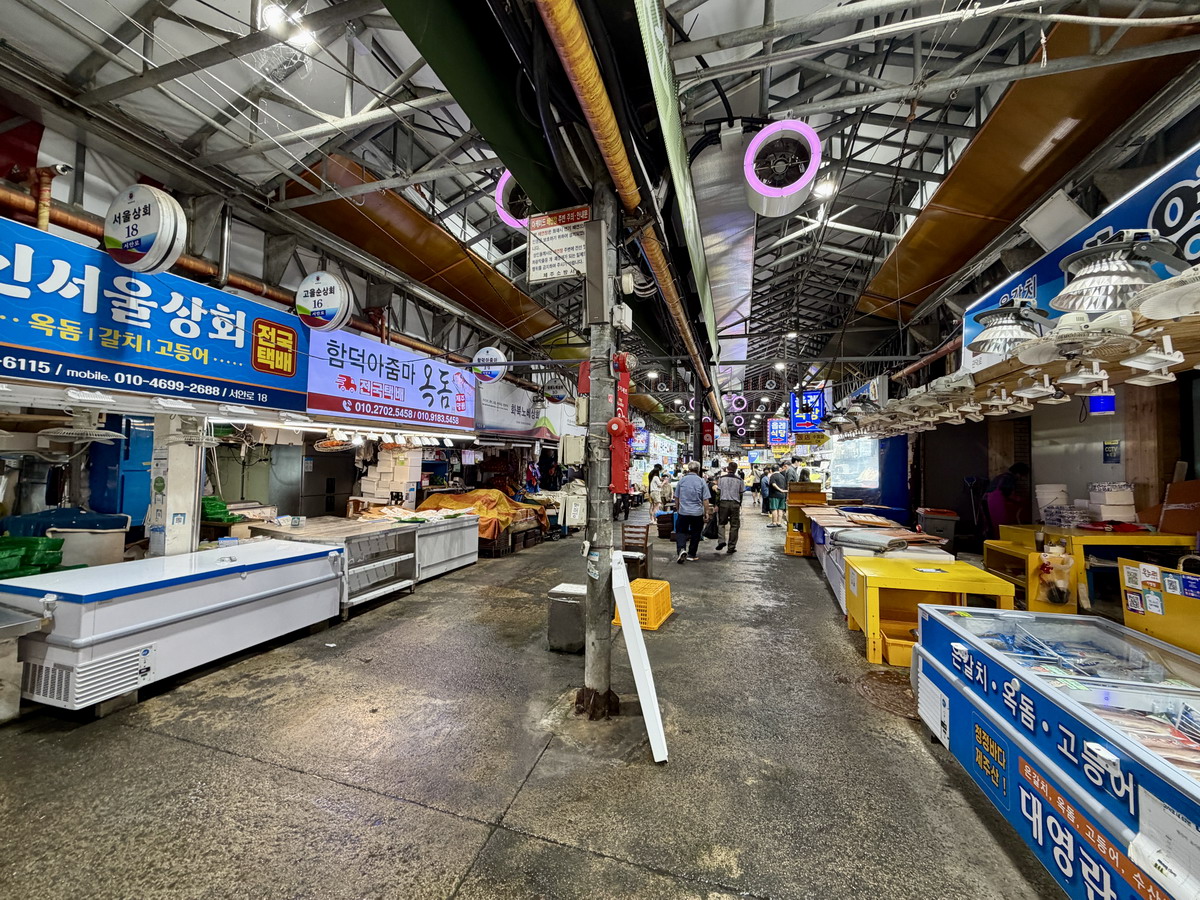 【韓國濟州島旅遊】濟州東門市場與夜市 2026：濟州島最大夜市，有80年歷史，吃遍濟州島特色美食，火燄秀是特色 7523